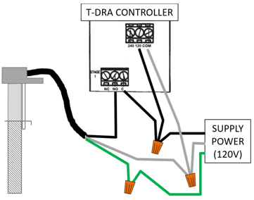 120v heater Wiring