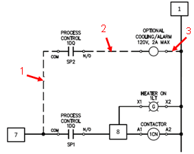Cooling Valve wiring DQ control box
