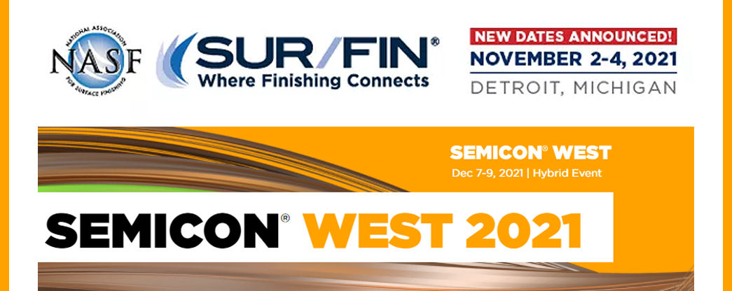 Process technology 2021 Trade Shows - Semicon West 2021